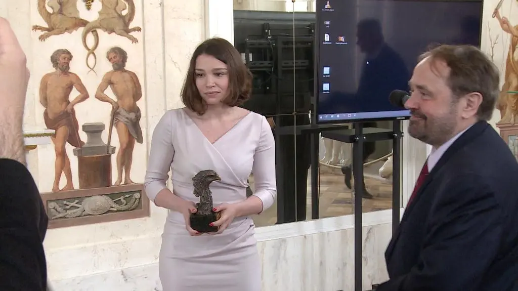 Żanna Niemcowa odebrała nagrodę Orła Jana Karskiego przyznaną opozycjoniście pośmiertnie
