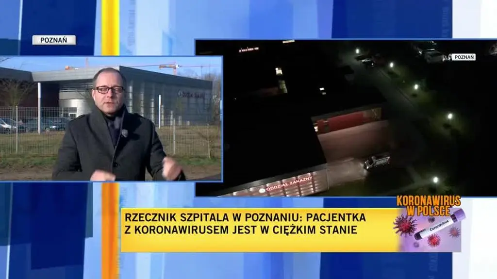 Pierwszy przypadek koronawirusa w Poznaniu
