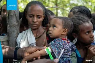 UNICEF alarmuje o dramatycznej sytuacji dzieci w Tigraju 