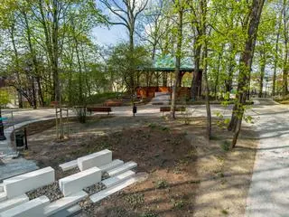 Park Bednarskiego w Krakowie po remoncie