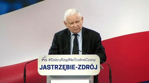  Jarosław Kaczyński w Jastrzębiu-Zdroju