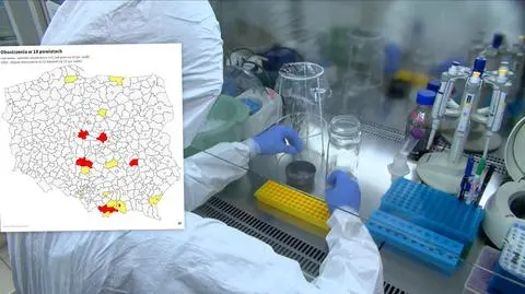 Nowe przypadki zakażeń na Mazowszu