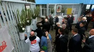 Uroczyste otwarcie Bramy nr 2 Stoczni Gdańskiej