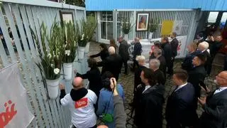 Uroczyste otwarcie Bramy nr 2 Stoczni Gdańskiej