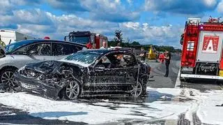 Wypadek na A2