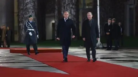 Premier Donald Tusk spotkał się w Berlinie z kanclerzem Olafem Scholzem