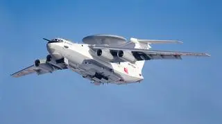 Rosyjski samolot Berijew A-50. Zdjęcie ilustracyjne 
