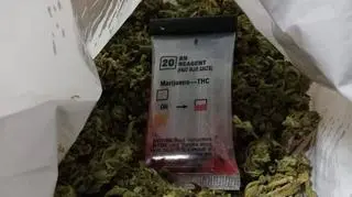 Marihuana leżała w chlebaku