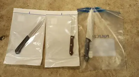 Rzucił w mężczyznę trzema nożami