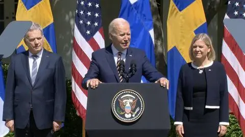 Szwecja i Finlandia "mają pełne wsparcie USA"