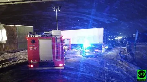 Zablokowana autostrada A4