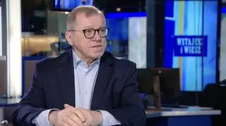 Prof. Mirosław Ząbek był gościem "Wstajesz i Wiesz" w TVN24.