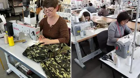Zamiast sukien ślubnych szyją wojskowe kamizelki. Prowizoryczny warsztat powstał w Warszawie