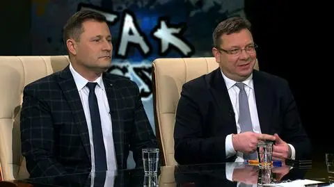 Michał Wójcik i Krzysztof Paszyk w "Tak jest"