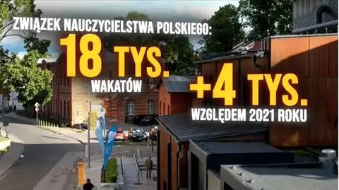 "Nie ma kto uczyć, tak jak nie ma kto nas leczyć"
