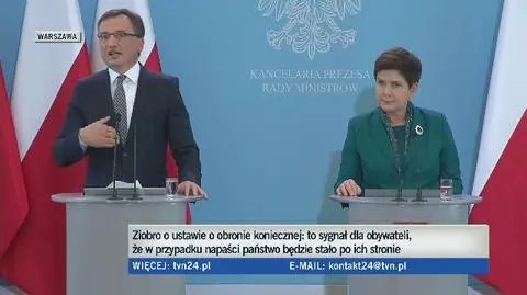 Minister sprawiedliwości o tym co nie jest obroną konieczną