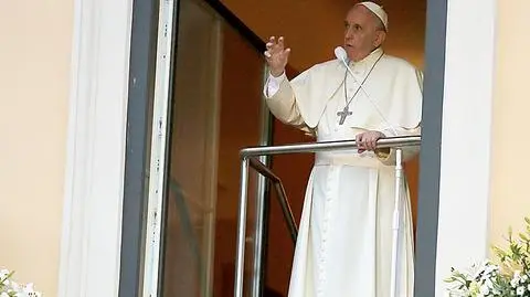 Papież Franciszek przemówił w oknie papieskim