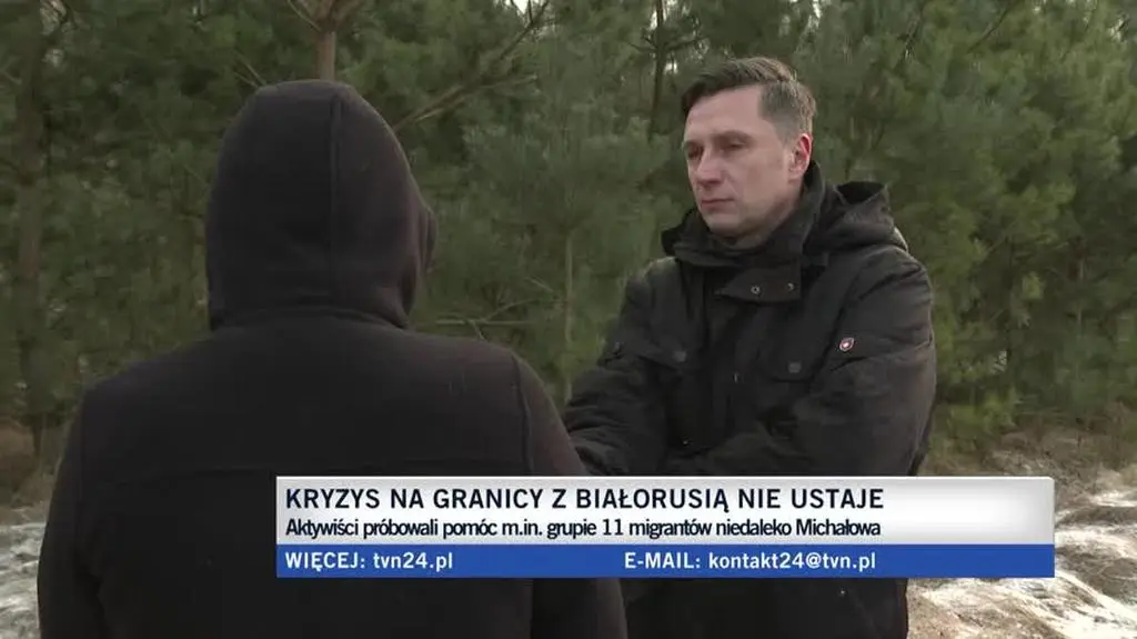 11 migrantów z Syrii odnalezionych w lesie