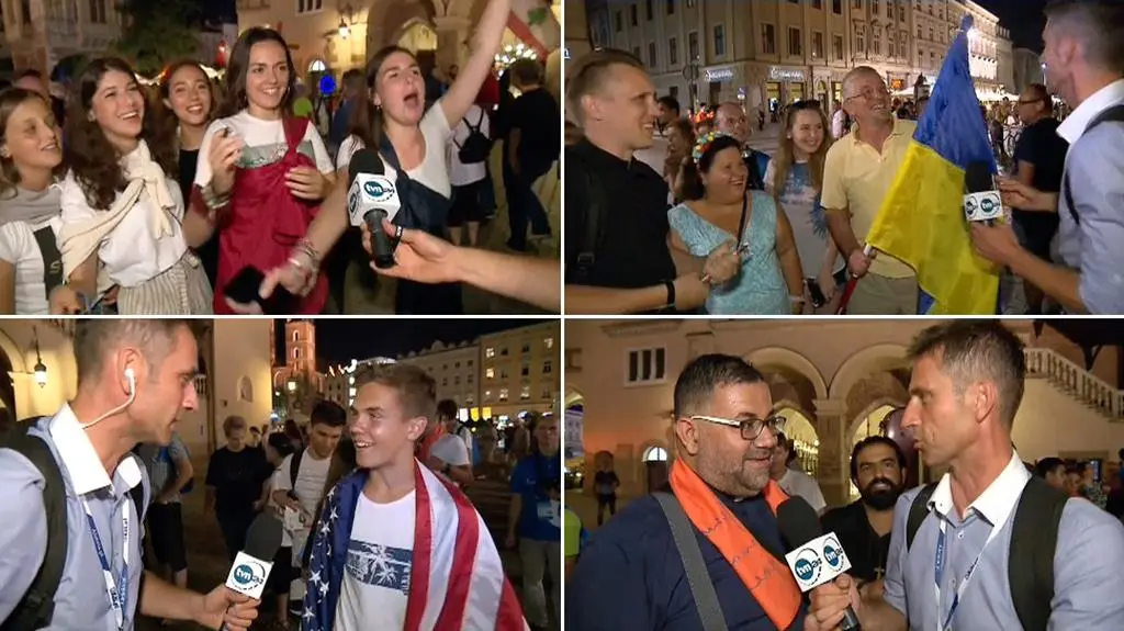 Hiszpania, Ukraina, USA, Liban. Tłumy wiernych w Krakowie