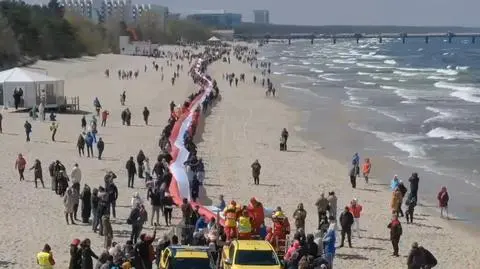 Najdłuższa flaga w Polsce