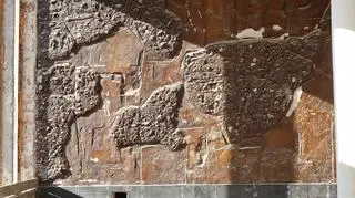 The mosaic is very-well preserved