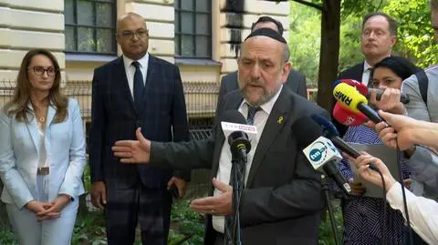 Naczelny rabin Polski o próbie podpalenia synagogi: to cud, że ogień nie dostał się do środka