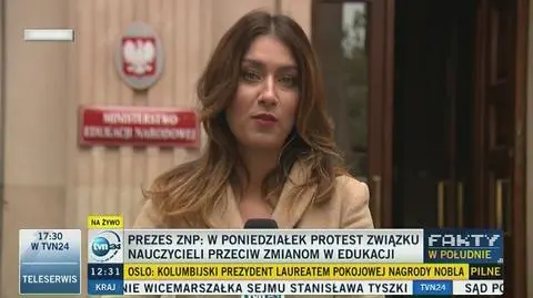 W poniedziałek strajk nauczycieli. Szefowa MEN: akcja zaplanowana z KOD