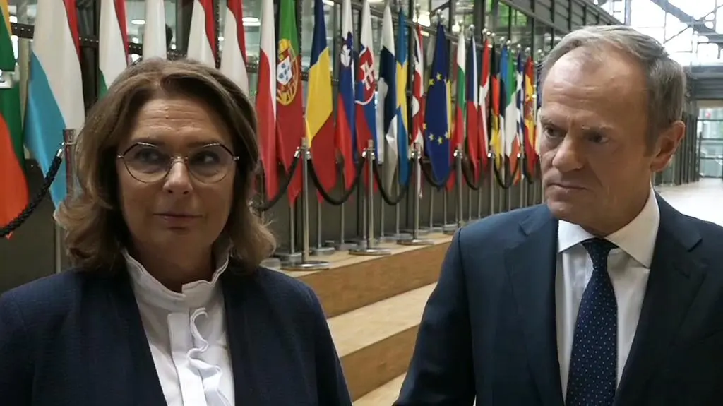 Małgorzata Kidawa-Błońska spotkała się w Brukseli z Donaldem Tuskiem