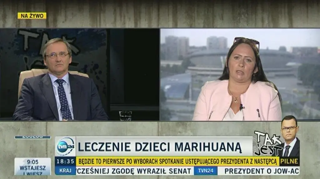 Dorota Gudaniec i Maciej Hamankiewicz w Tak Jest