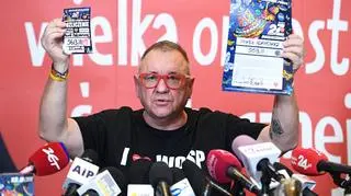 "Byłem przekonany, że żadna siła mnie już nie ruszy". Pierwsza konferencja Owsiaka po powrocie
