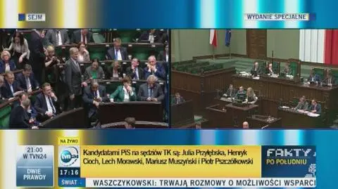 Małgorzata Wasserman przedstawiła opinię sejmowej komisji sprawiedliwości