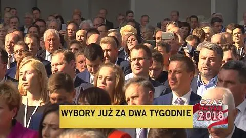 Kaczyński na konwencji na Podkarpaciu