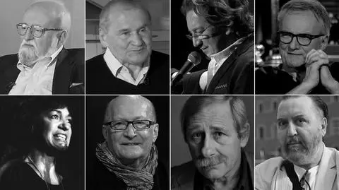 Penderecki, Wujec, Pilch, Strzelecki, Pszoniak... Wspominamy tych, którzy odeszli