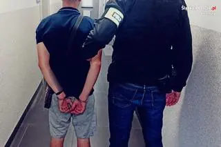 Sprawca został odnaleziony przez policjantów