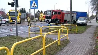 Wypadek w Czernikowie. Zginęło dwoje strażaków