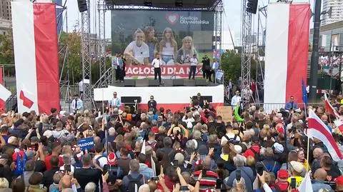 Trzaskowski: chcemy Polski europejskiej, w tej chwili rozstrzyga się nasza przyszłość