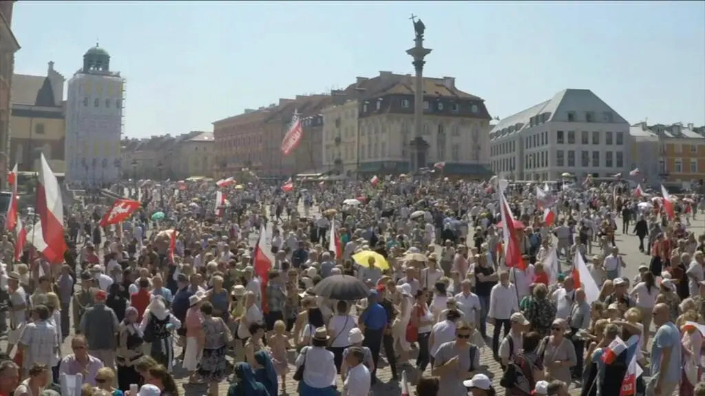 Wrażenie jak przy wizytach Jana Pawła II