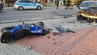 Ustalają okoliczności wypadku 