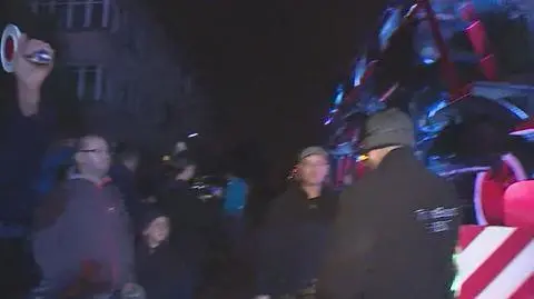 Lokomotywa stanęła przed stadionem Lecha Poznań