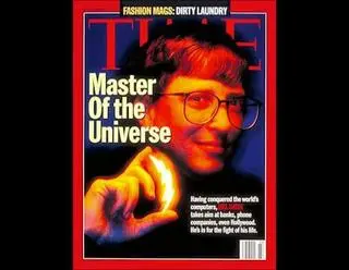 Bill Gates na okładce magazynu "Time" (1995)