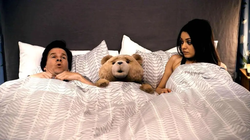 Mark Wahlberg, Ted i Mila Kunis
