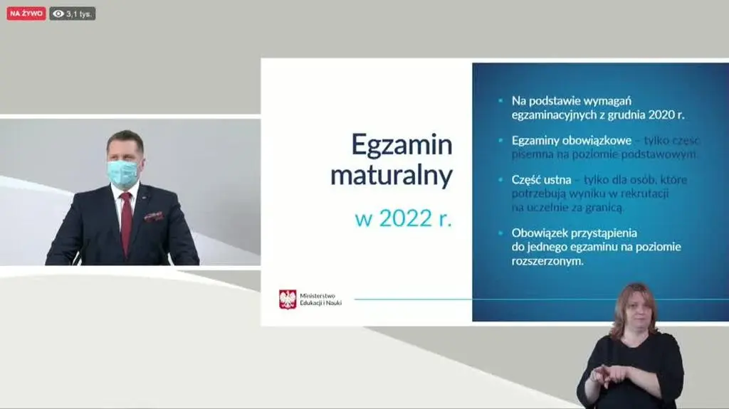 czarnek matura 2022