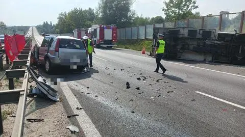 Wypadek na Obwodnicy Trójmiasta, nie żyją dwie osoby
