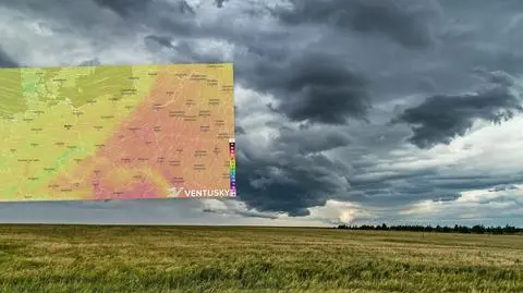 Burze, silny wiatr, aż 25 stopni i nagłe ochłodzenie. W weekend będzie się działo