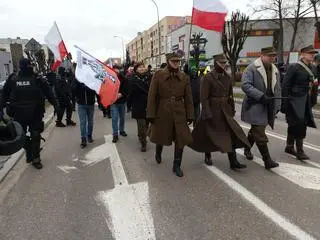 Ulicami miasta przeszedł VI Hajnowski Marsz Pamięci Żołnierzy Wyklętych
