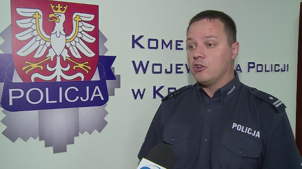 Sprawę skomentował rzecznik małopolskich policjantów