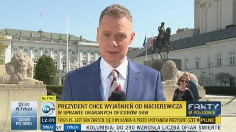 Rafał Poniatowski o ukaranych oficerach