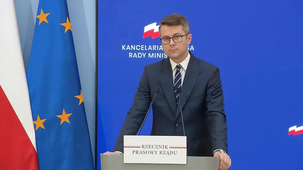 Rzecznik rządu Piotr Mueller