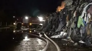 Pożar objął 300 metrów kwadratowych