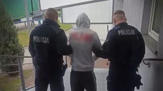 Mężczyzna został zatrzymany